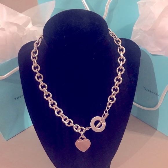 Tiffany & Co. Jewelry - ❤️❤️❤️Tiffany & Co. Heart Toggle Necklace Retired